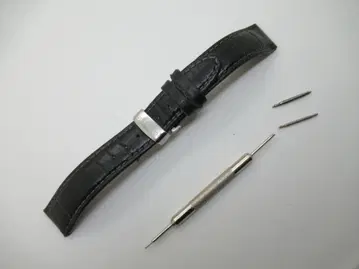 해밀턴 벤츄라 남성용 정품 버터플라이 버클 17mm 벨트 밴딩