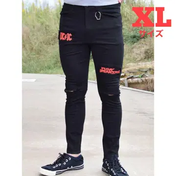 PUNK DRUNKERS 스키니 팬츠 XL