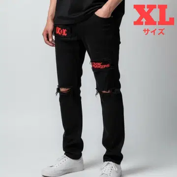 PUNK DRUNKERS 스키니 팬츠 XL