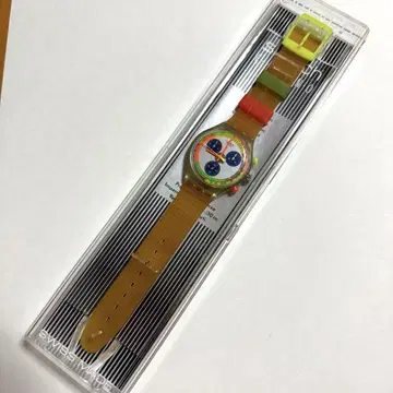 빈티지 Swatch 크로노 SCK104 JELLY STAG