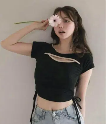 andmary Luna girls tops black 앤드마리