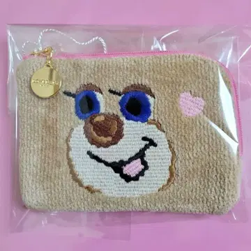새상품 러브리 바이 페이러 L자 파우치 도업 테디걸 니나