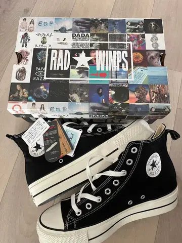 RADWIMPS x ALL STAR 하이컷 스니커즈 27.5cm