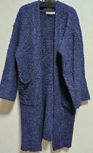 MOUSSY 네이비 롱 가디건