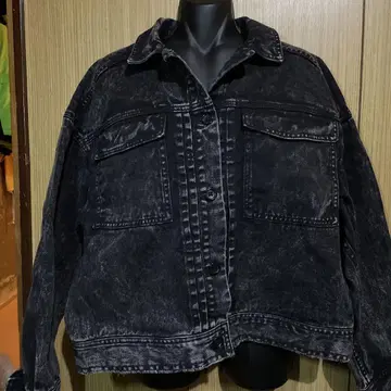 pual ce cin 다크 그레이 데님 자켓