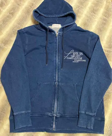 mocoa's 모코아즈 데님 후드티 복숭아 하나에리 모에리