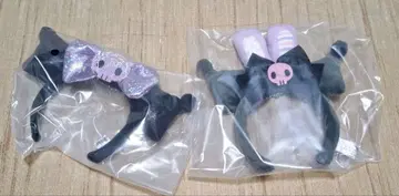 산리오 시크릿 미니 머리띠 쿠로미