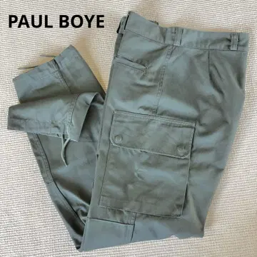 PAUL BOYE 프랑스군 카고 팬츠 밀리터리 팬츠 더블니