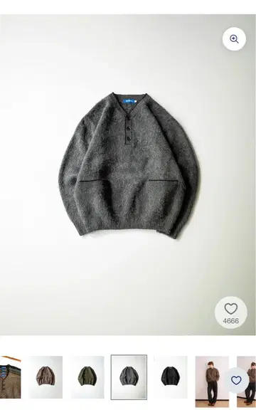 헨리넥 스웨터 B3139 L 사이즈