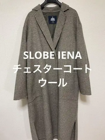 SLOBE IENA 체스터 코트 울