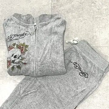 Ed Hardy* 스컬 벨로아 맨투맨 셋업