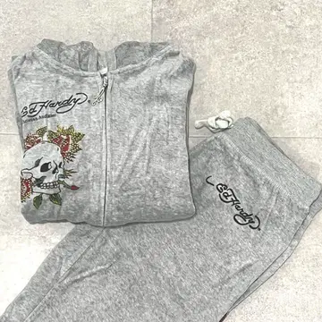 Ed Hardy* 스컬 벨로아 맨투맨 셋업