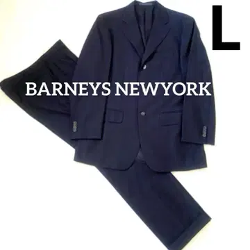 새상품급 BARNEYS NEWYORK 수트 셋업 네이비 체크