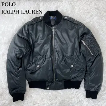 초레어 희귀 두툼한 POLO 랄프 로렌 다운 MA-1 S
