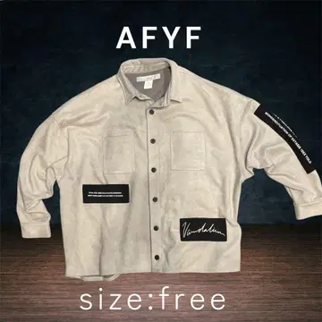 AFYF 긴팔 셔츠 프리 사이즈 화이트