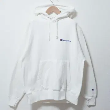 챔피온 리버스 위브 L 상당 (표기 XL) 화이트 자수 D1020