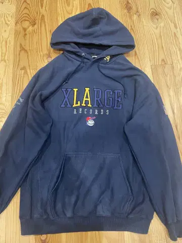XLARGE 네이비 후드티 L 사이즈