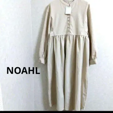 [ 미사용 새상품 ] NOAHL 노알 긴팔 롱 원피스 아이보리