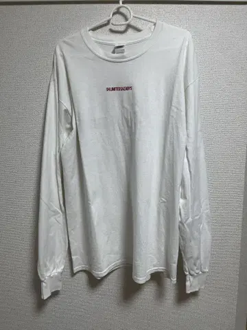 04 Limited Sazabys 포리미 티셔츠 긴팔 화이트