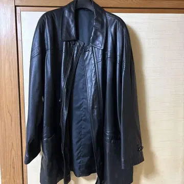 남성용 코트 (천연 가죽)