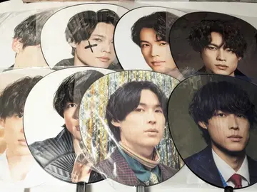 SixTONES 마츠무라 호쿠토 부채 8개 세트 묶음 판매
