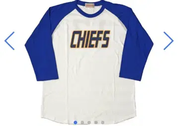 미개봉 M 사이즈 텐더 로인 CHIEFS 래글런 롱 T셔츠