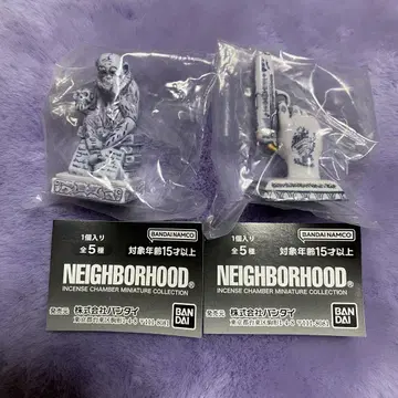 NEIGHBORHOOD 네이버후드 미니어처 가챠 2종 세트