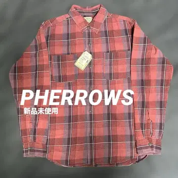 PHERROWS 페로우즈 헤비 플란넬 셔츠 헤비 플란넬 셔츠