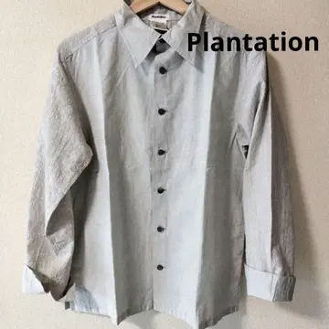 Plantation 플랜테이션 럭셔리 자수 셔츠 블라우스 새상품급