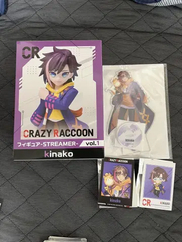 GiGO crazy raccoon 키나코 피규어 아크릴 사진
