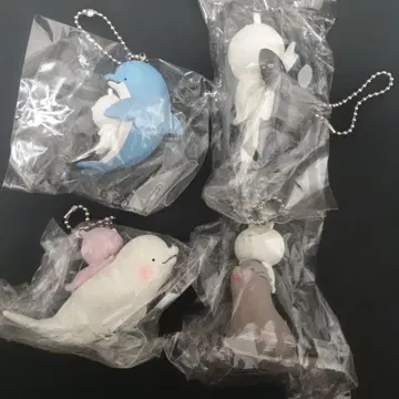 새상품 우사마루와 카모가와 씨월드 친구들 4세트