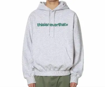 thisisneverthat 후드티 로고 자수