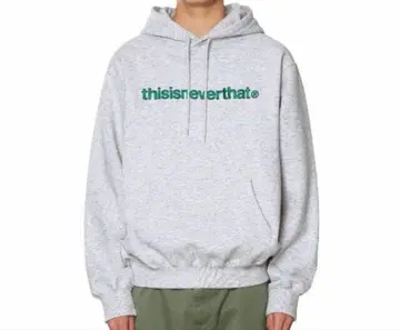 thisisneverthat 후드티 로고 자수