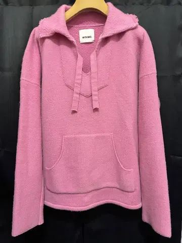 [ 새상품급 ] MYTHINKS 핑크 풀오버 캐시미어 cashmere