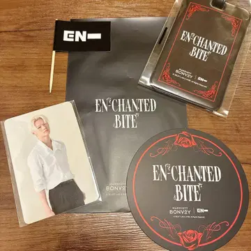 ENHYPEN 애프터눈 티 니키 메시지 트레이딩 카드 수하물 택