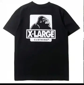 X-LARGE 고릴라 프린트 T셔츠