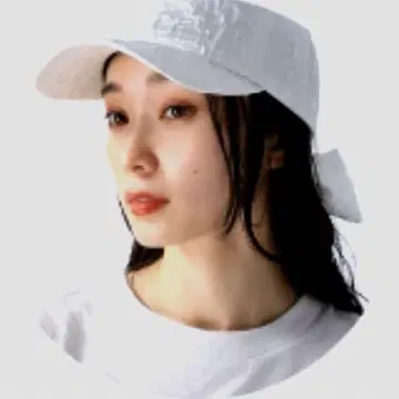 JEANASIS 새틴 리본 CAP