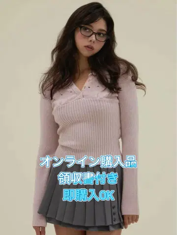 [ 정품 ] Lindsay logo tops