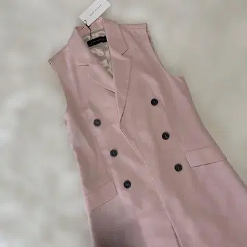 [ 즉시 발송 ] ZARA 자라 롱베스트 테일러드 자켓 핑크