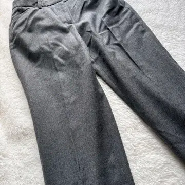 띠어리 럭스 울 혼방 슬랙스 팬츠 그레이 34