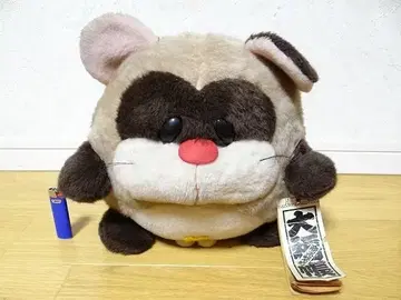 80년대 빈티지 나카지마 일본제 너구리 후짱 봉제 인형 당시 물품