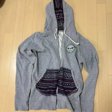 Gohemp 헴프 혼방 후드티 그레이