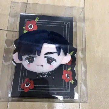 에이리언 스테이지 꽃 해골 봉제 인형 브로치 이반 이반 IVAN