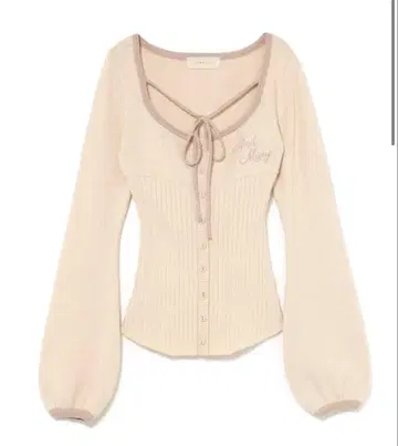 andmary sonique knit tops ivory