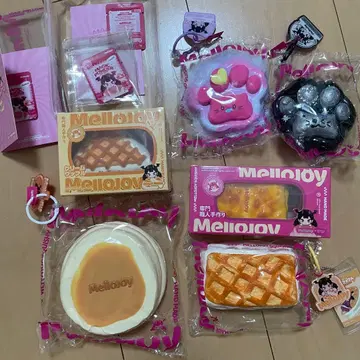 멜로조이 mellojoy 수플레 와플 치즈 커스터드 고양이 발톱 세트