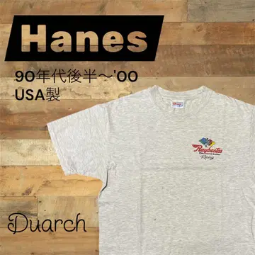 90s USA제 Hanes BEEFY-T 양면 프린트T 빈티지 구제 의류