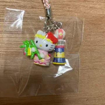 미야기 한정판 헬로키티 칠석 축제 스트랩