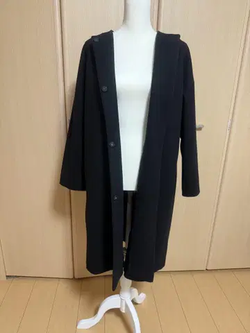 나노 유니버스 블랙 체스터 코트