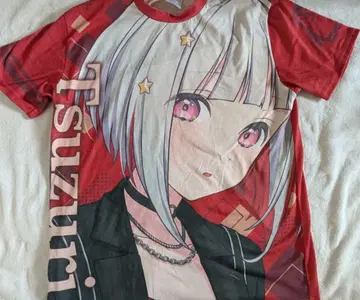 하스노소라 풀 그래픽 T셔츠 러브 라이브 유기리 츠즈리 L 사이즈