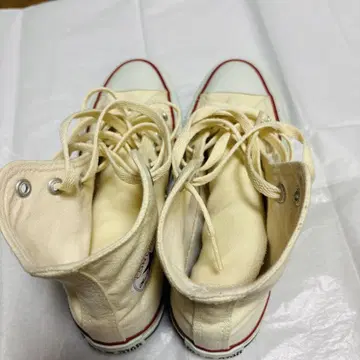 CONVERSE ALL STAR 크림 스니커즈